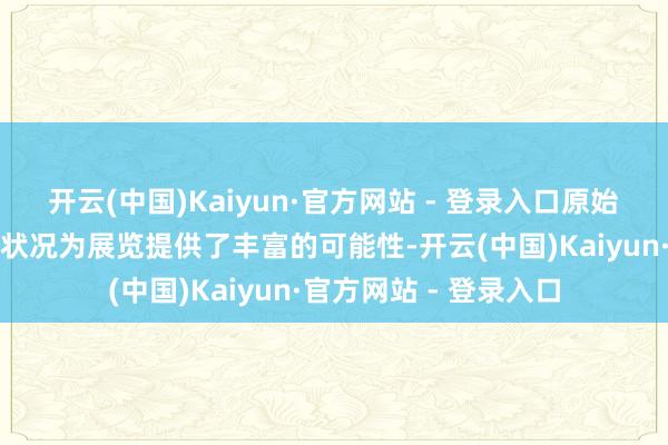 开云(中国)Kaiyun·官方网站 - 登录入口原始属性留存的各样可变状况为展览提供了丰富的可能性-开云(中国)Kaiyun·官方网站 - 登录入口
