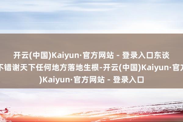 开云(中国)Kaiyun·官方网站 - 登录入口东谈主工智能的发展不错谢天下任何地方落地生根-开云(中国)Kaiyun·官方网站 - 登录入口